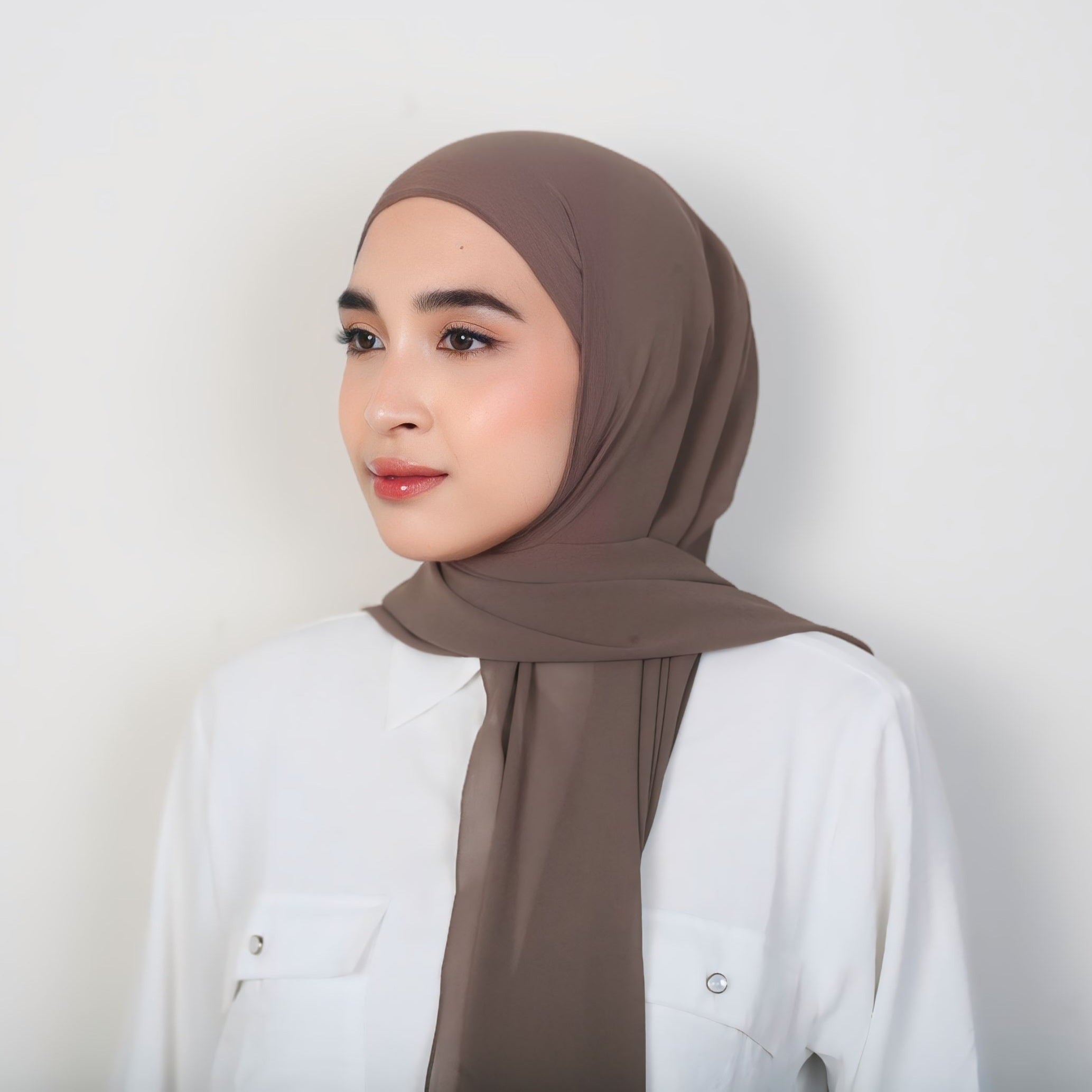 Eclemix Rui Hijab Pashmina Inner Oval Polos