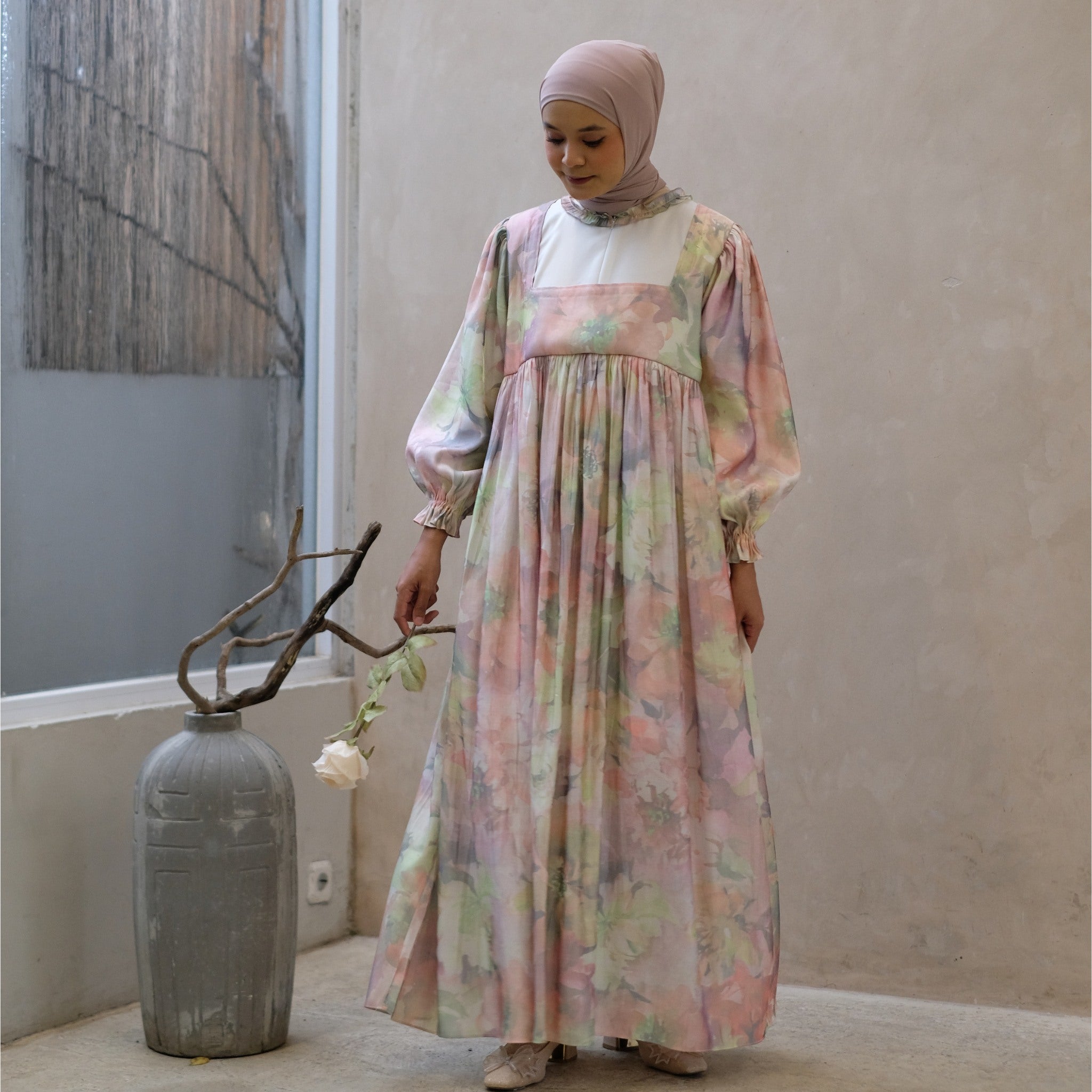 Eclemix Dress Rula | Dress Wanita Baby Doll Vintage