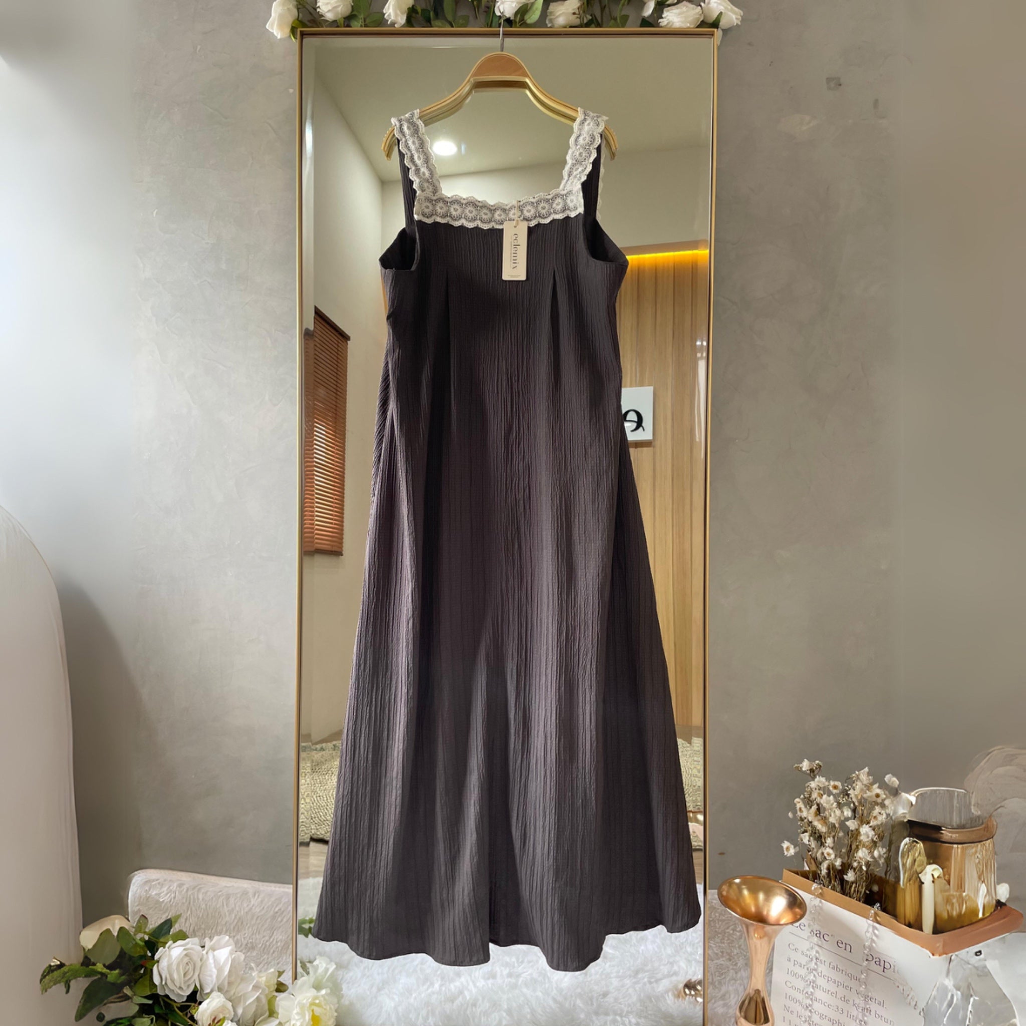 Image of Eclemix Overall Seika | Overall Wanita Tali adjustable