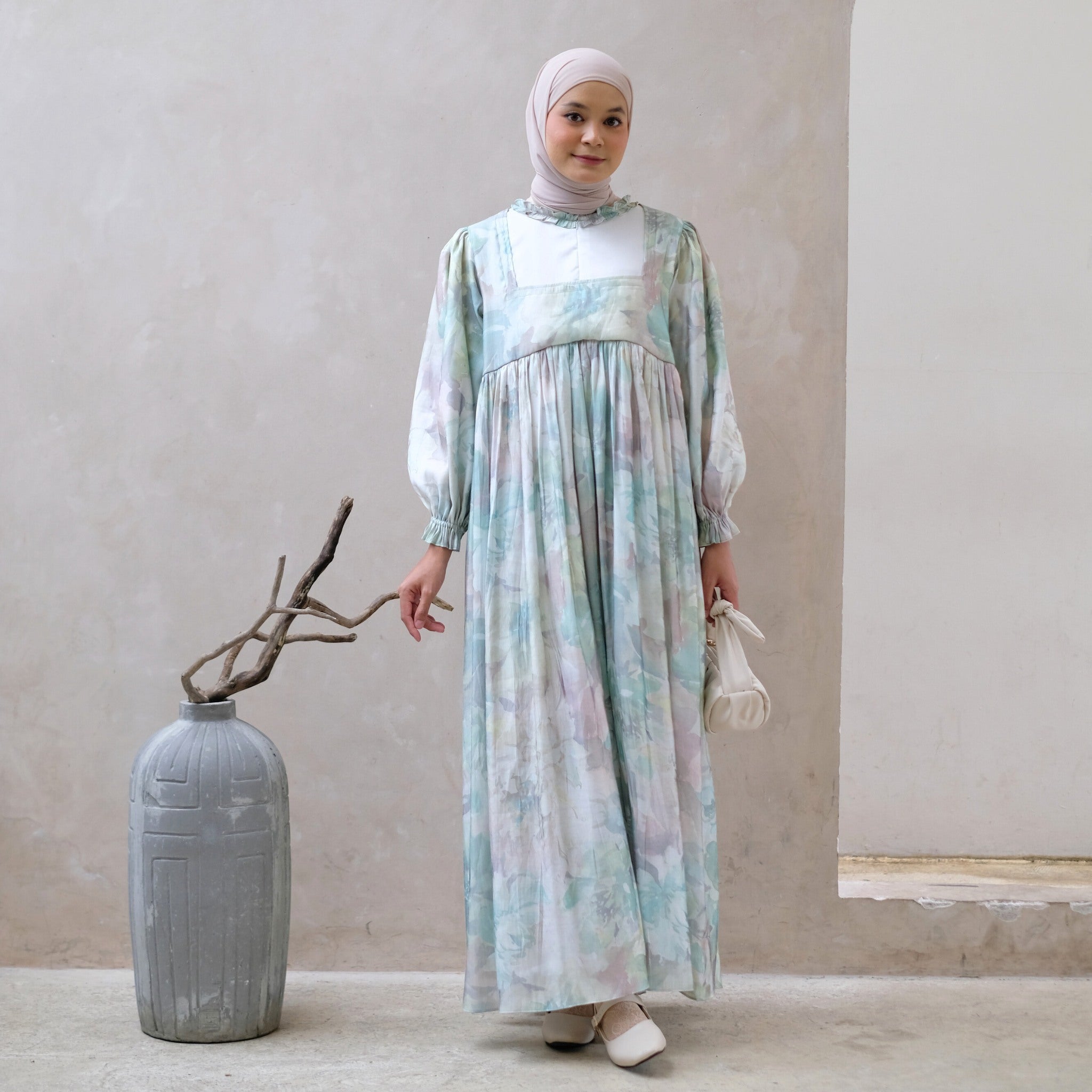 Image of Eclemix Dress Rula | Dress Wanita Baby Doll Vintage