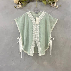 Image of Eclemix Outer Maurin | Vest Brokat Bunga | Outer Panjang Brukat Tanpa Lengan