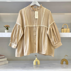 Image of Eclemix Top Sono | Atasan Wanita Blouse Polos Casual Shirt