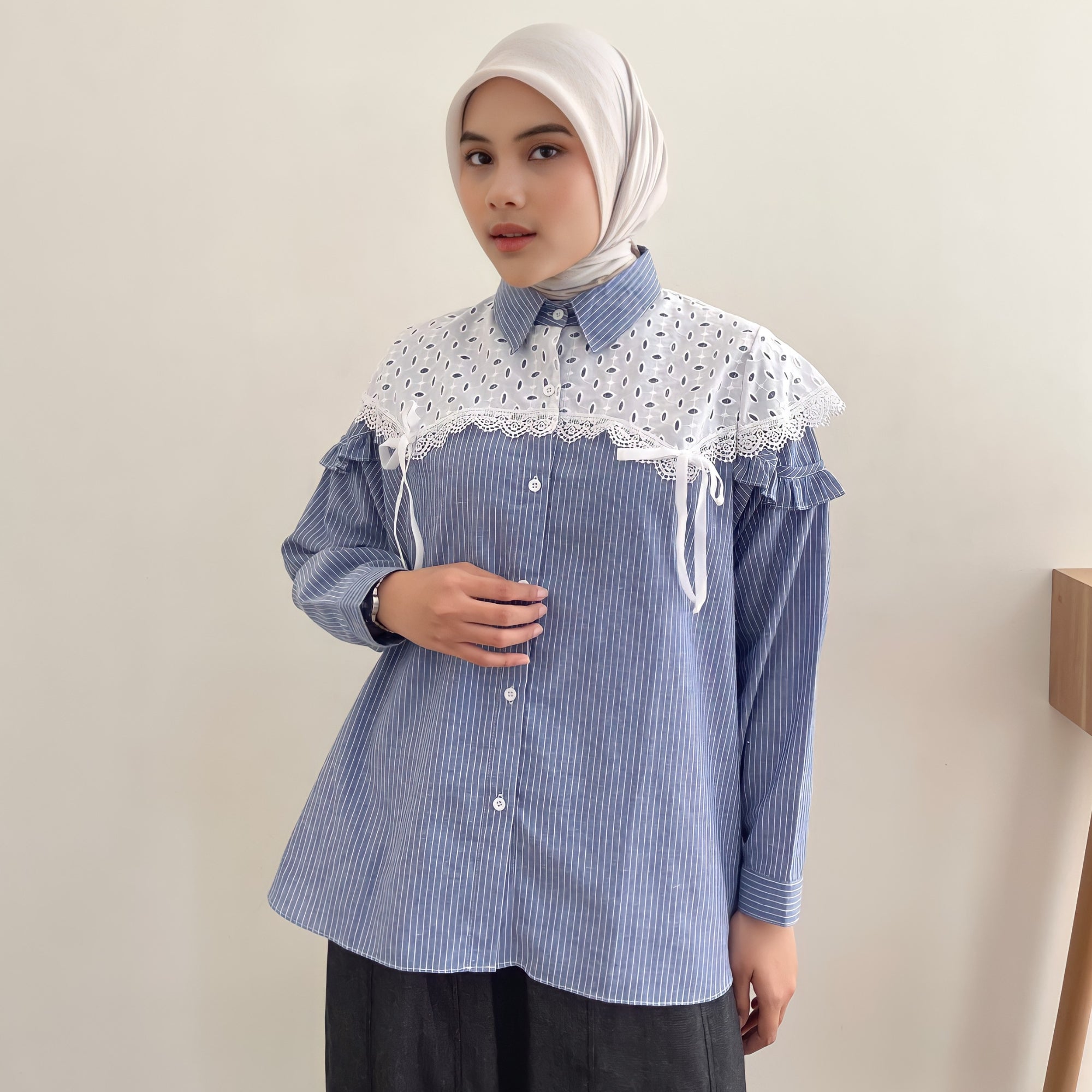 Image of Eclemix Top Ailiya Top Ailiya tampak belakang