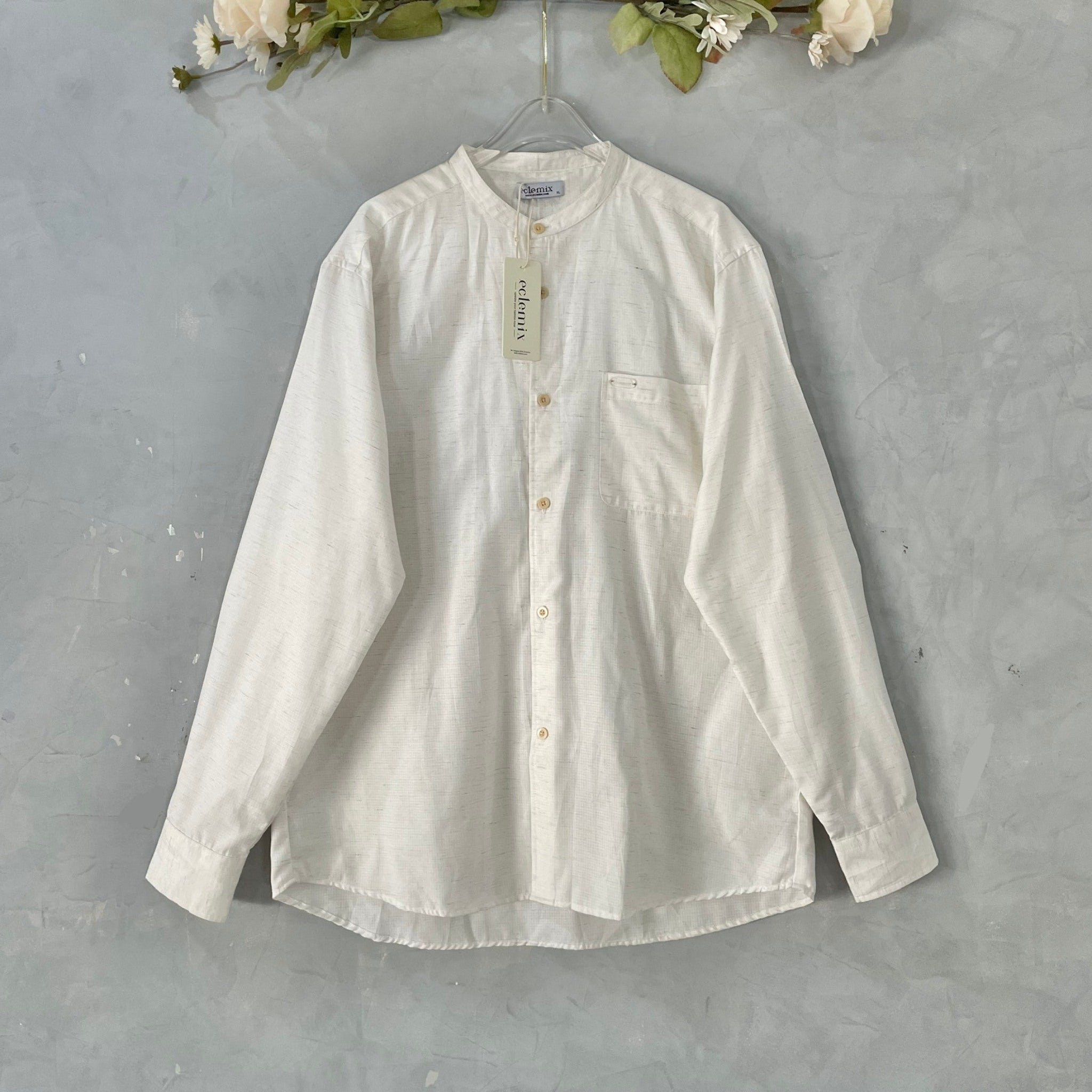 Image of Eclemix Men Top Chico | Kemeja Koko Pria Lengan Panjang