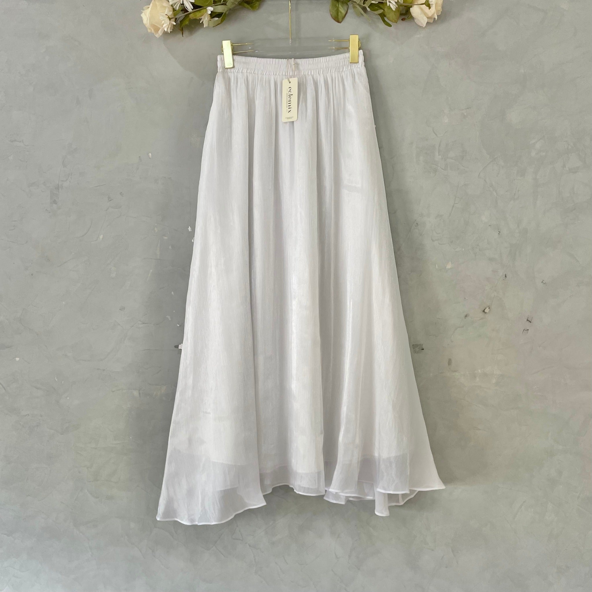 Image of Eclemix Lhira Skirt Shimmer Casual Style