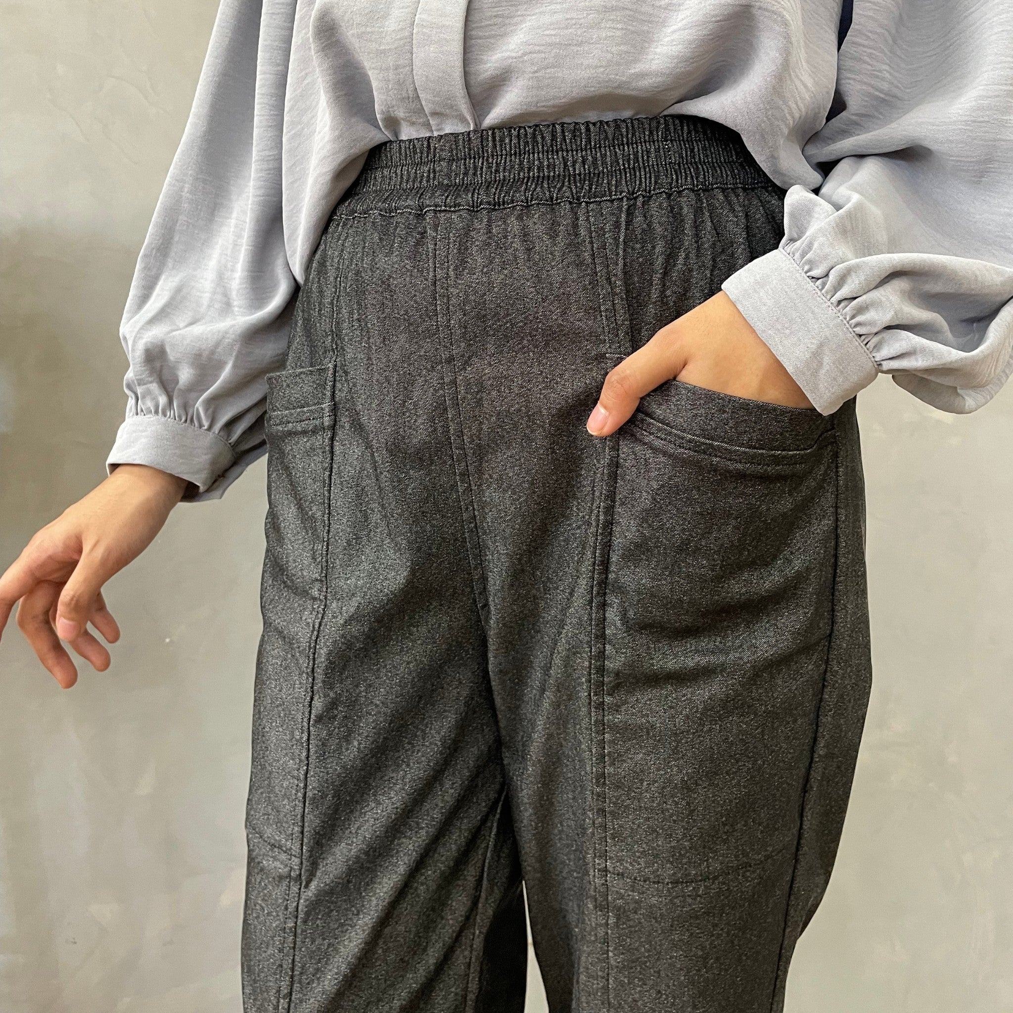 Image of Eclemix Pants Goo | Celana Ankle Wanita Strech