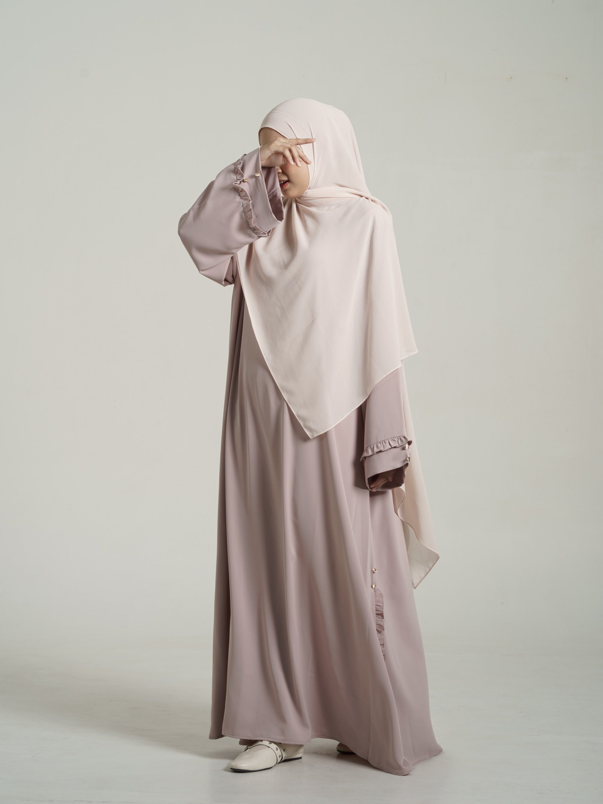 Image of Eshaluna Abaya Loose Anti UV