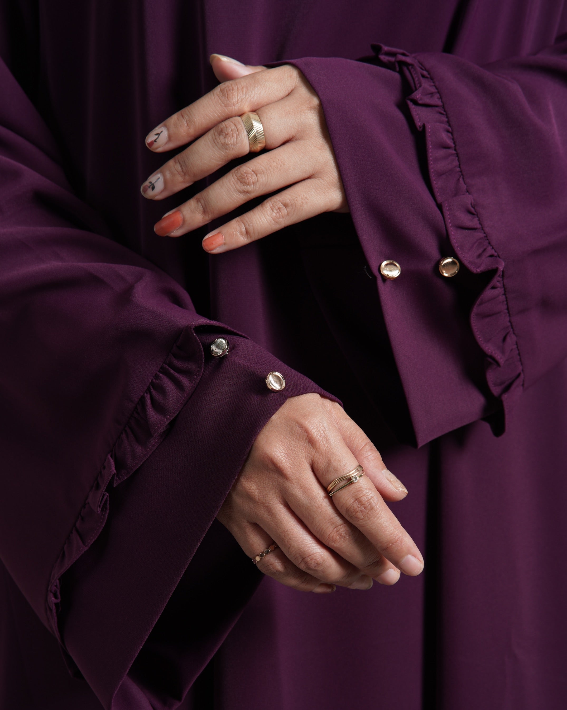 Image of Eshaluna Abaya Loose Anti UV