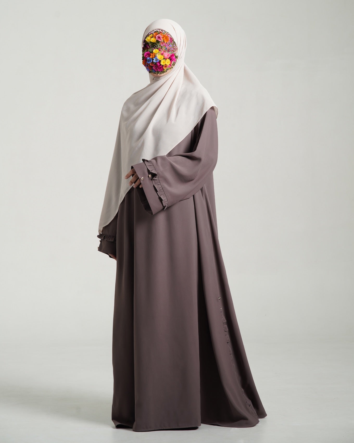 Eshaluna Abaya Loose Anti UV