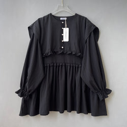 Image of Eclemix Top Rura | Atasan Wanita Blouse Layer Lengan Balon