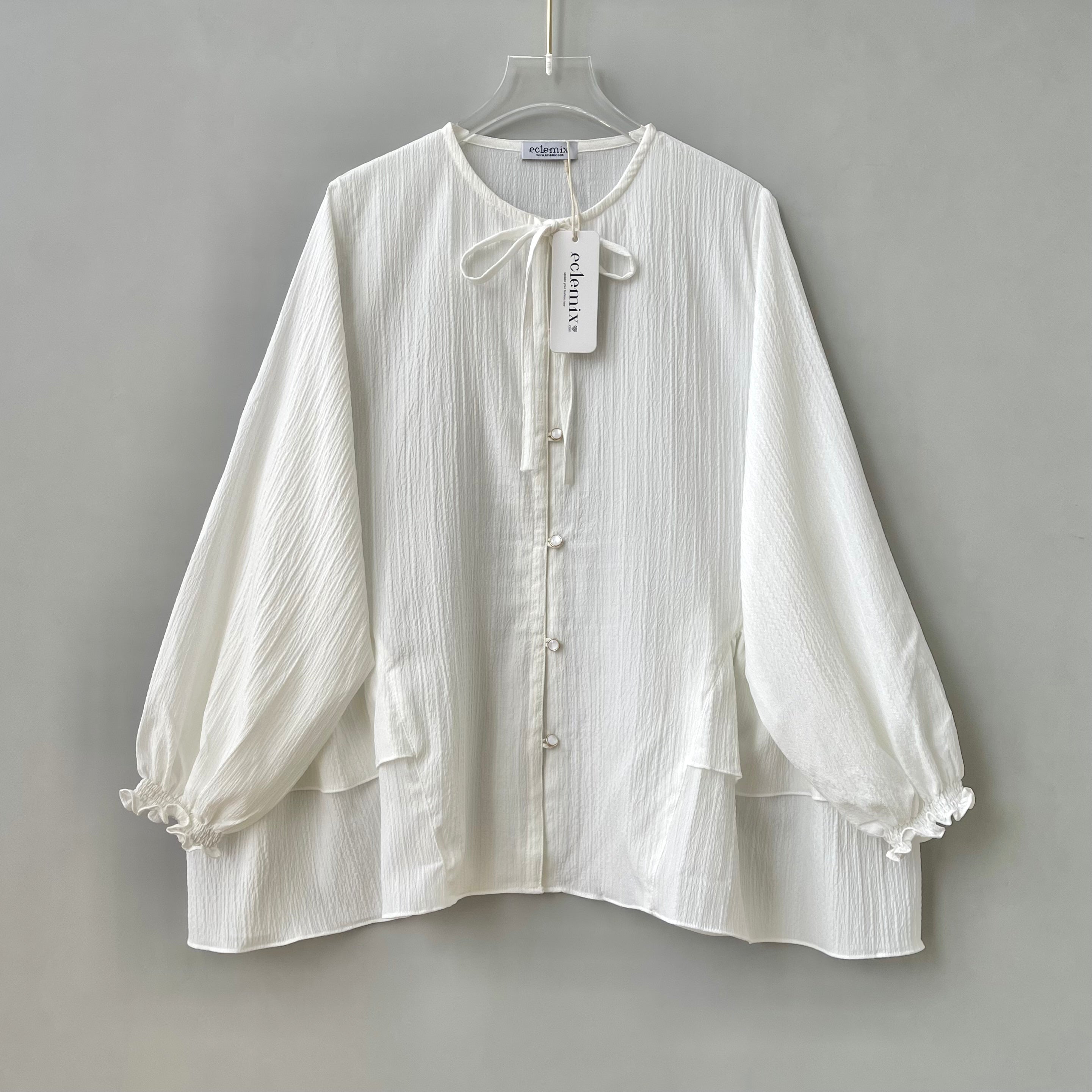 Eclemix Top Mika | Atasan Wanita Blouse Polos Tali