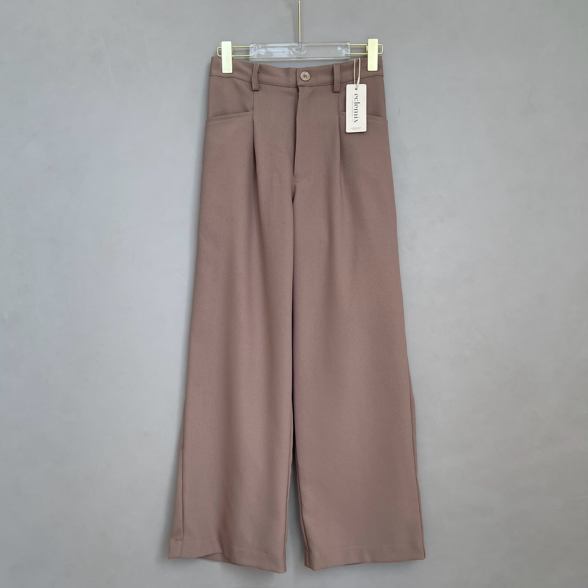 Eclemix Pants Jinira | Celana Panjang Wanita Kulot Basic