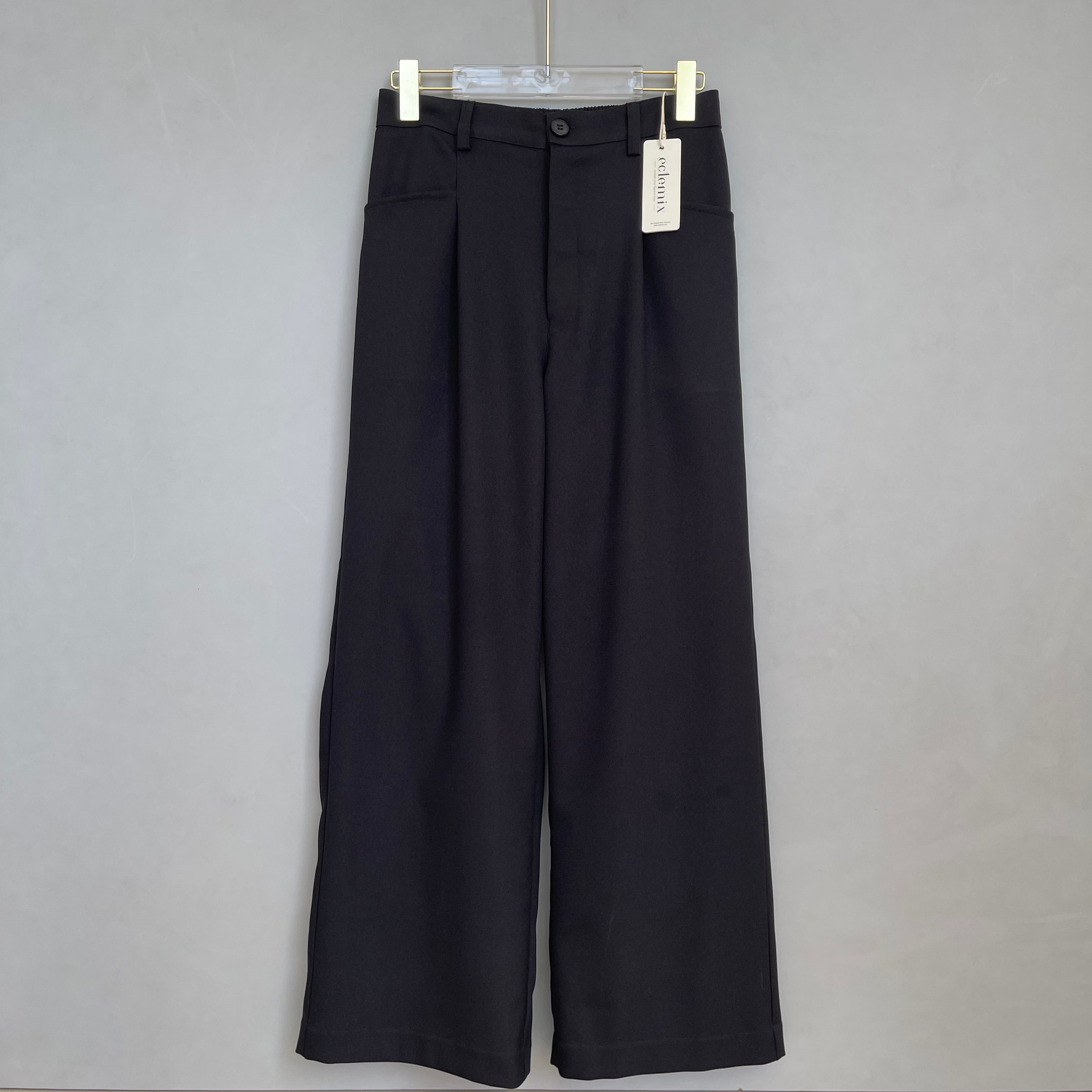 Eclemix Pants Jinira | Celana Panjang Wanita Kulot Basic