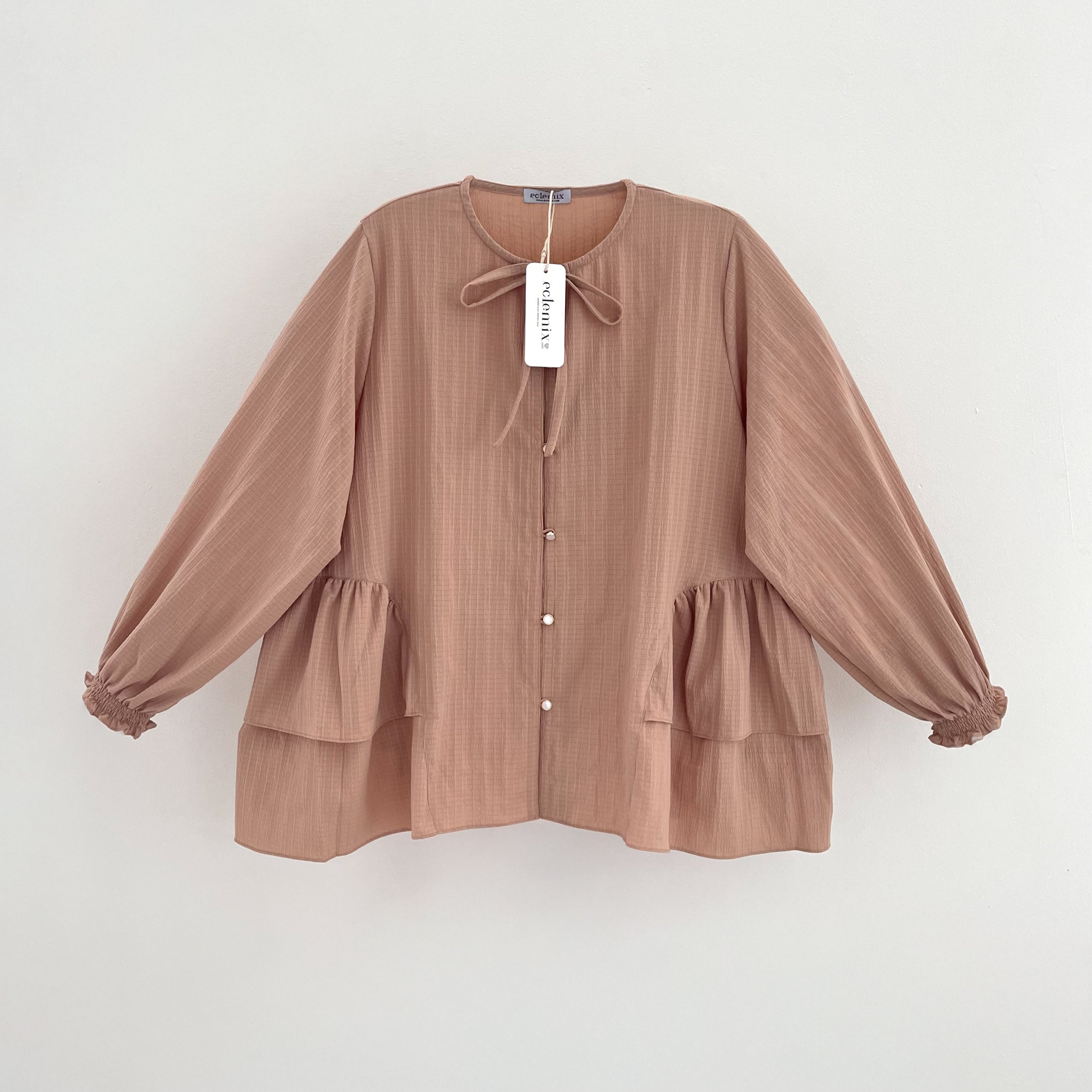 Image of Eclemix Top Mika | Atasan Wanita Blouse Polos Tali