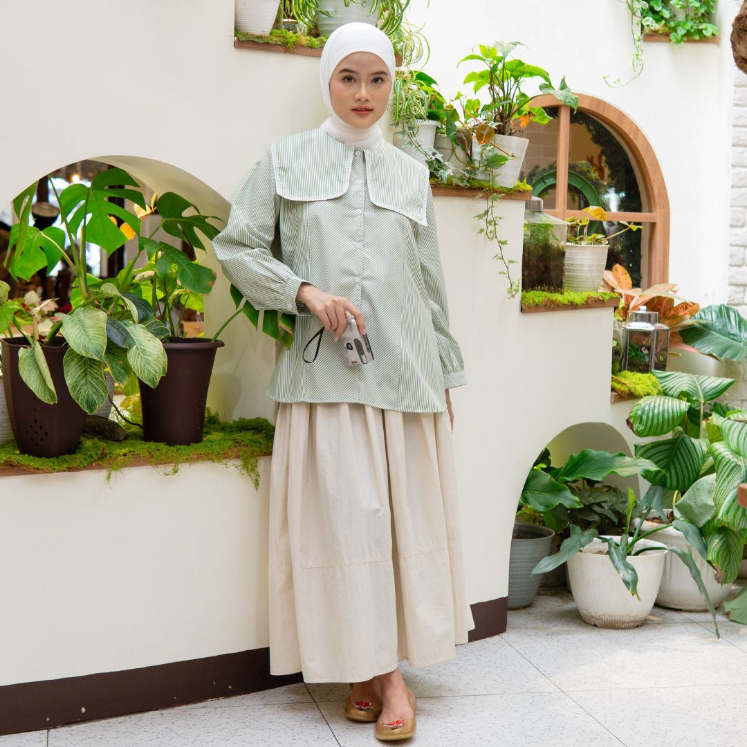 Image of Eclemix Top Jona Top Jona lengan detail