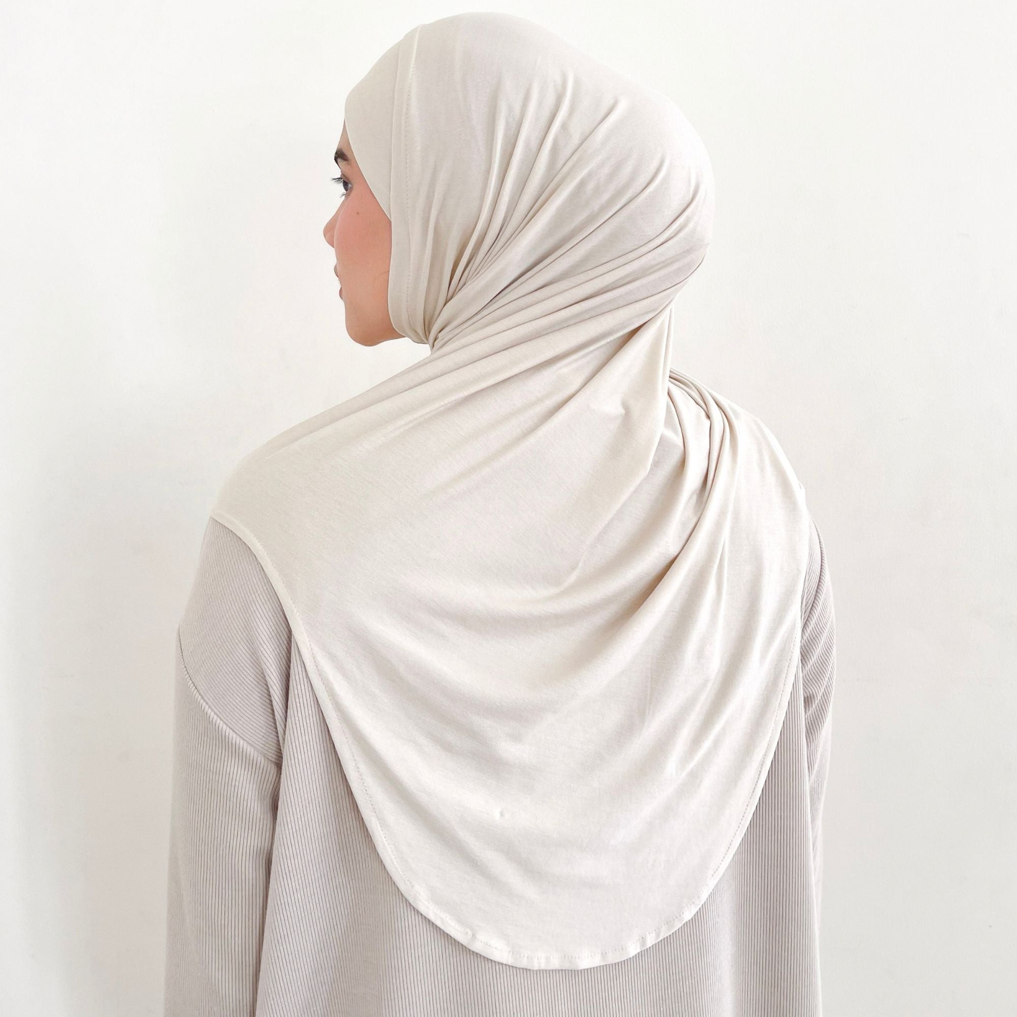 Image of Eclemix - Ruica Hijab Instant Sport Bergo Tencel | Jilbab Sport