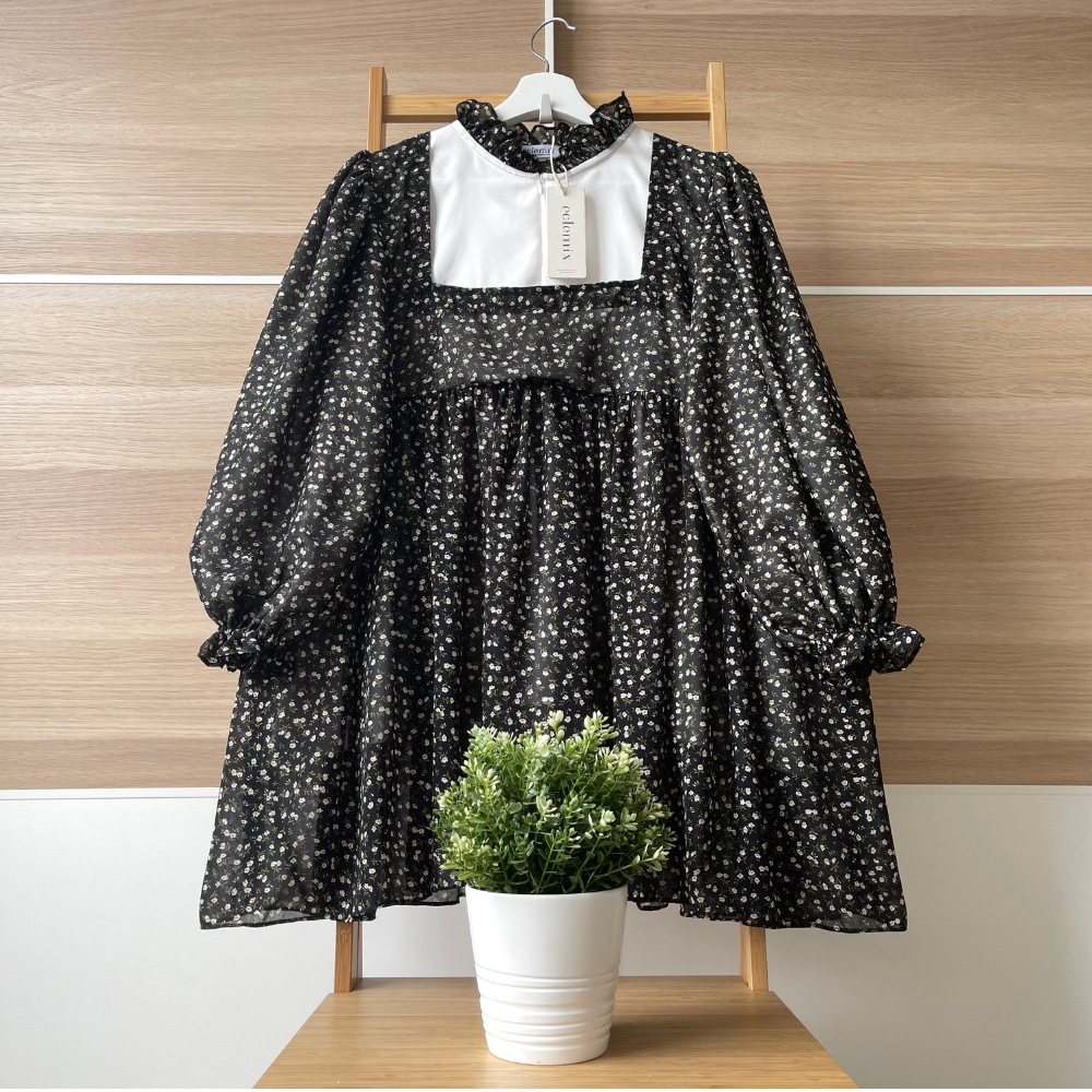 Eclemix Top Rula | Atasan Wanita Blouse Baby Doll Vintage