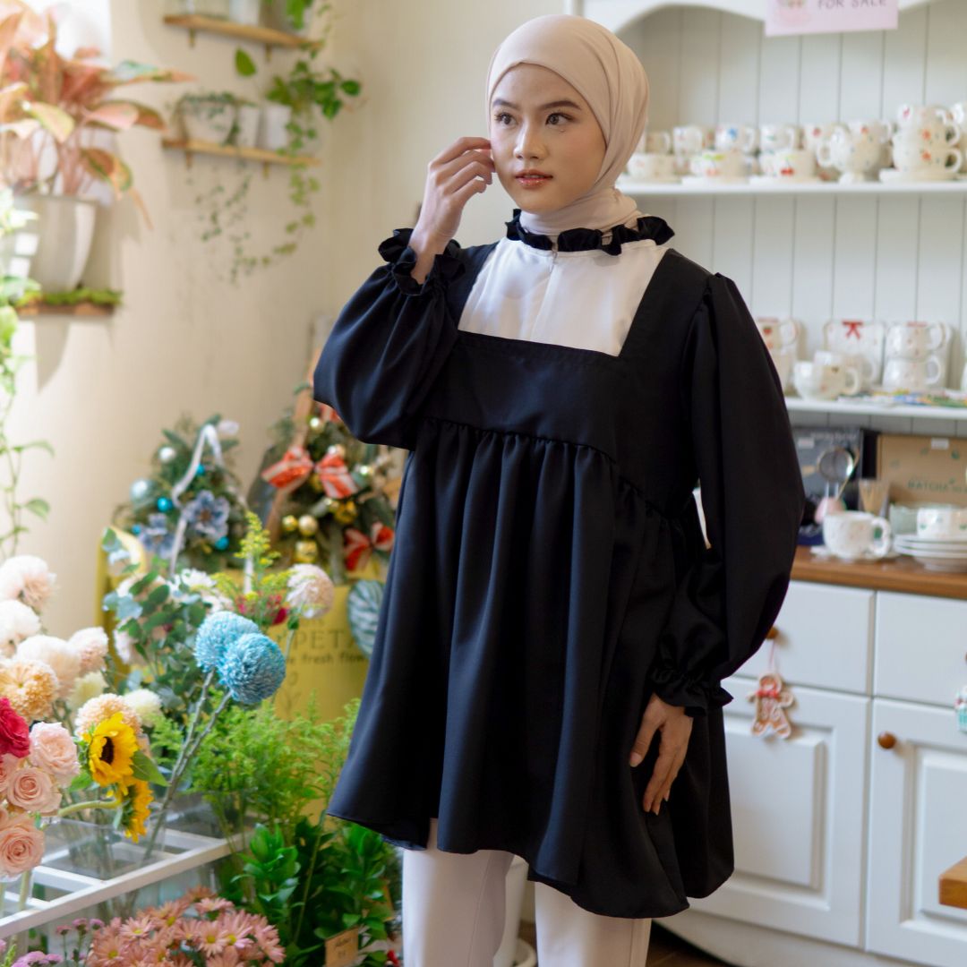 Image of Eclemix Top Rula | Atasan Wanita Blouse Baby Doll Vintage