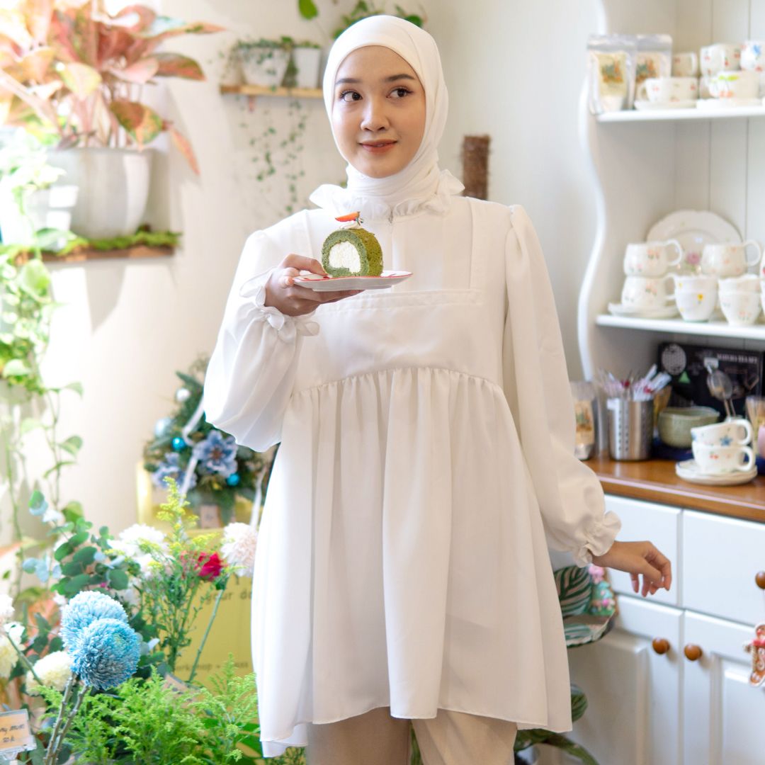 Image of Eclemix Top Rula | Atasan Wanita Blouse Baby Doll Vintage