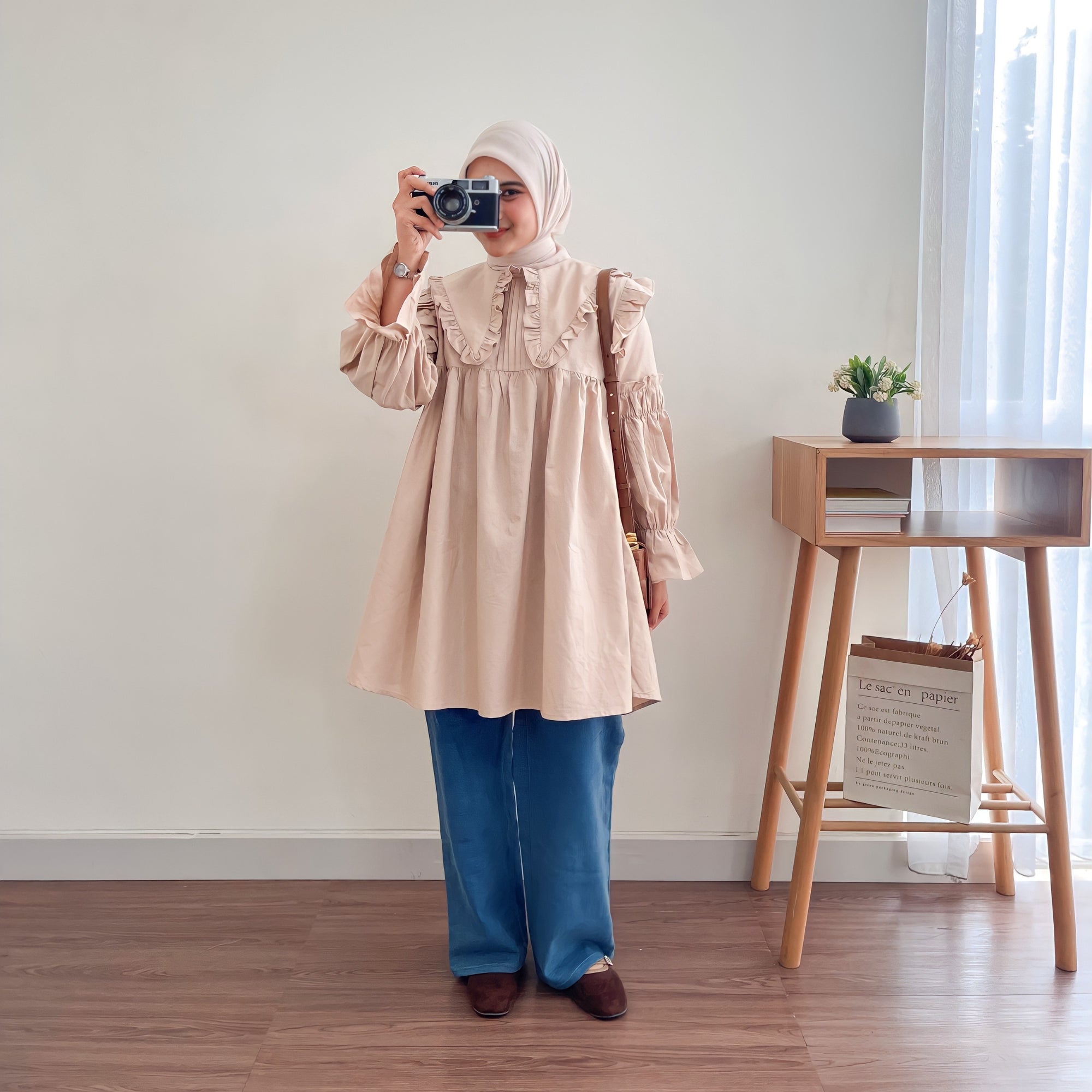 Image of Eclemix Tunic Shinara Tunic Shinara tampak depan