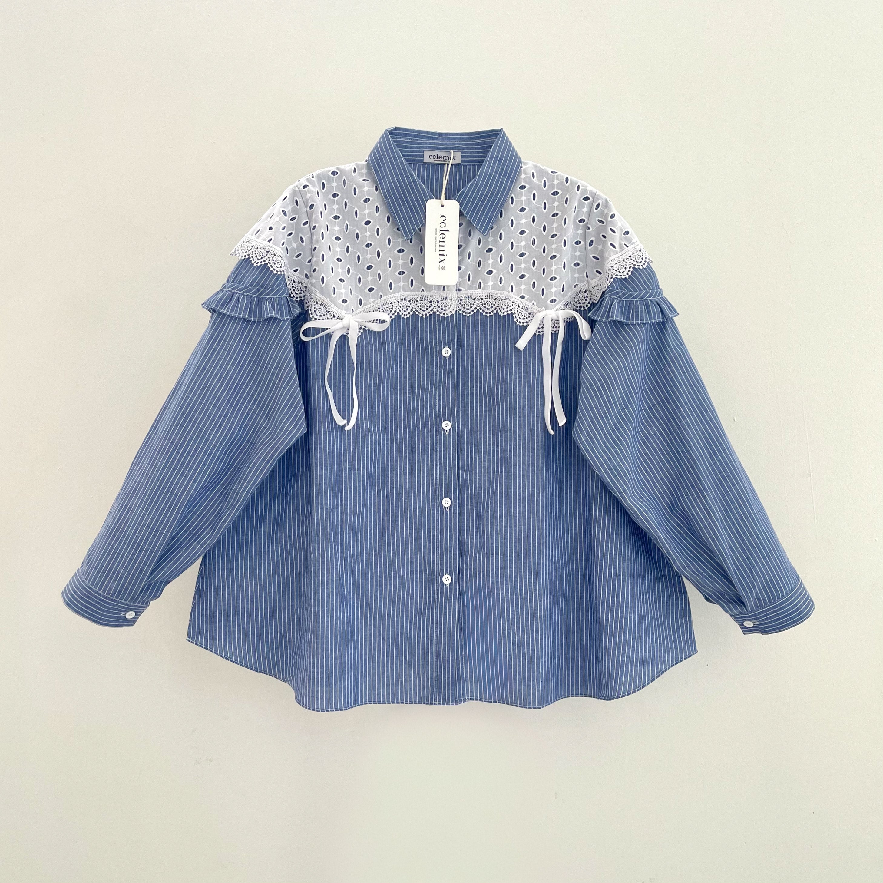 Image of Eclemix Top Ailiya Top Ailiya lengan detail