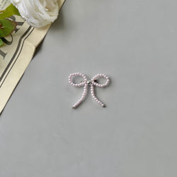 Image of Eclemix Brooch Bowknot |  Bros Mutiara Pita Coquette