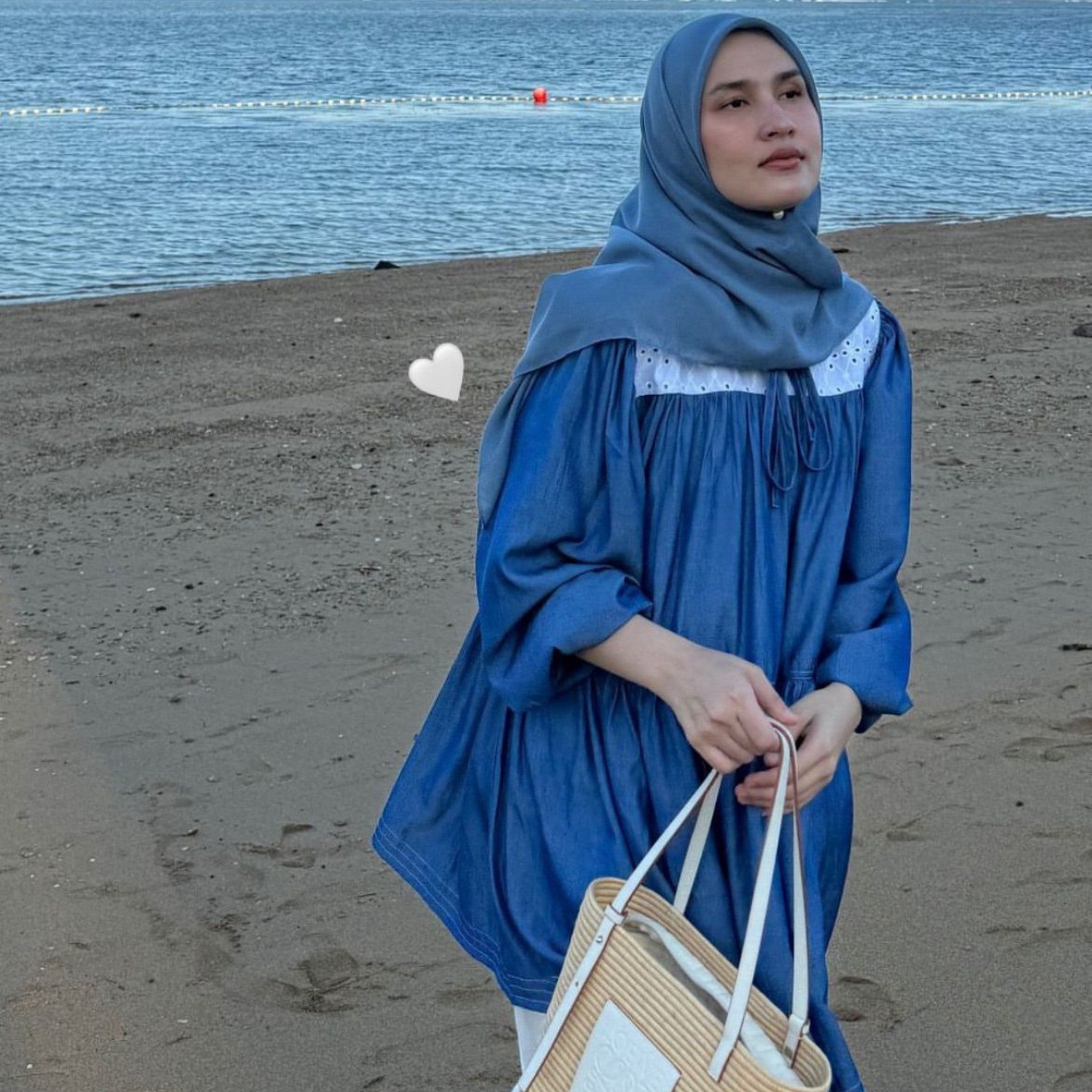 Image of Eclemix Yeji Top | Atasan Wanita Blouse Tali Mix Prada Daily