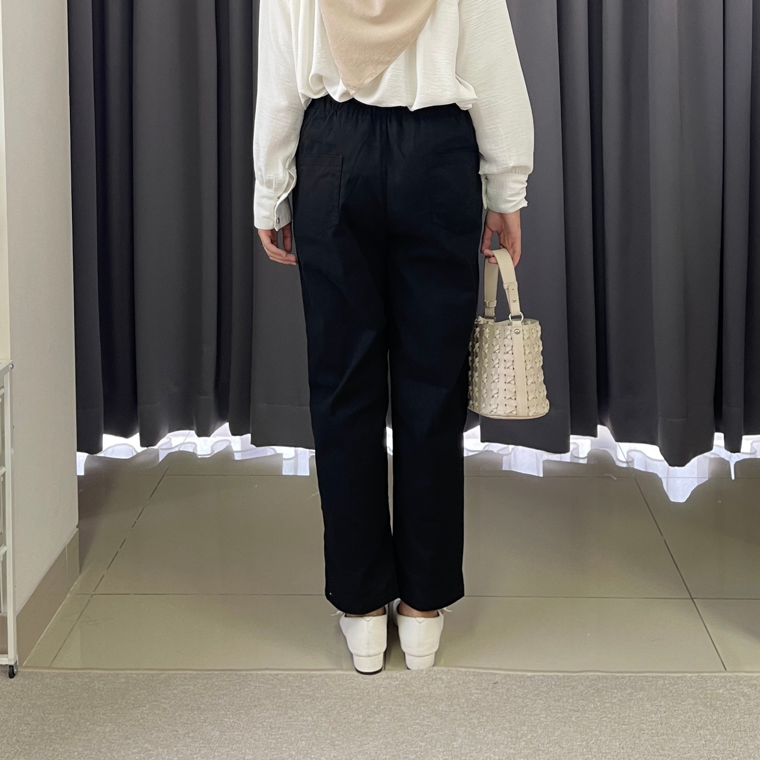Eclemix Pants Gaaram | Celana Panjang Pencil Wanita Daily Basic Strecth
