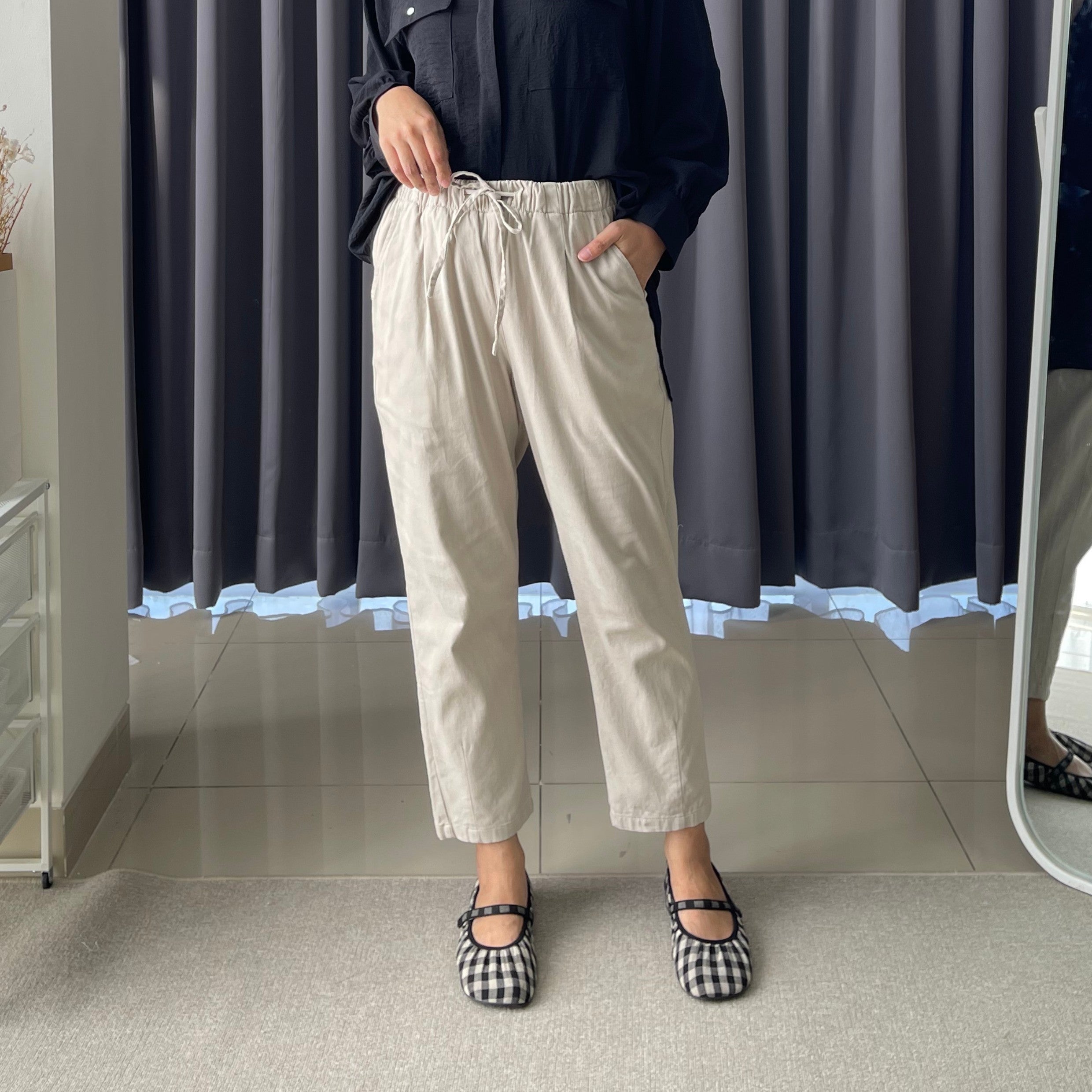 Eclemix Pants Gaaram | Celana Panjang Pencil Wanita Daily Basic Strecth