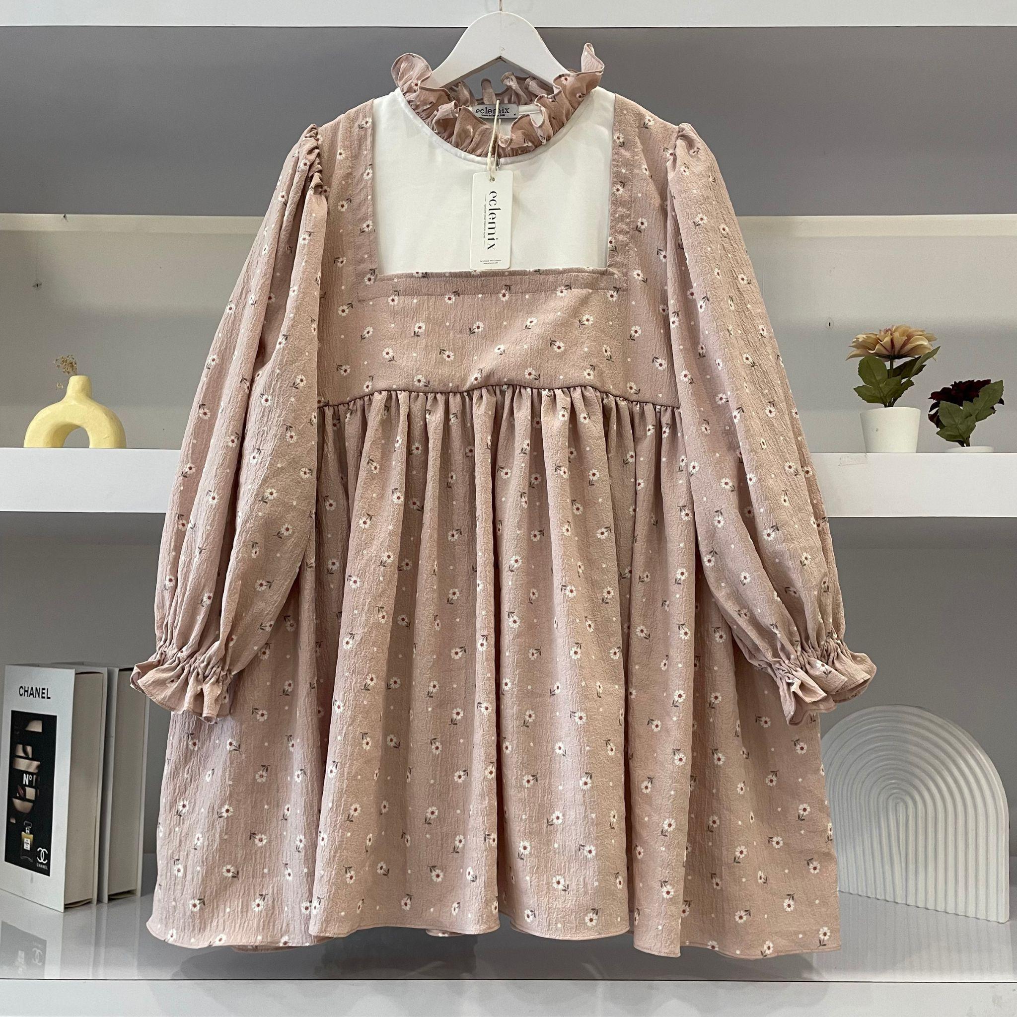 Eclemix Top Rula | Atasan Wanita Blouse Baby Doll Vintage