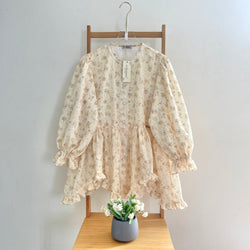 Image of Eclemix Top Hyona | Atasan Wanita Blouse Ruffle Lengan Balon