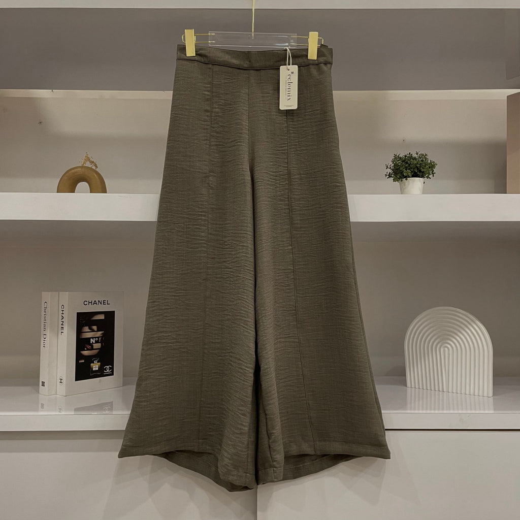 Eclemix Pants Yeon | Celana Kulot Wanita Daily Basic