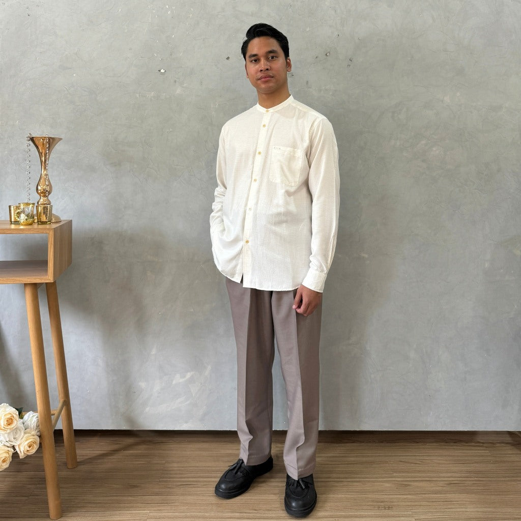 Eclemix Men Top Chico | Kemeja Koko Pria Lengan Panjang