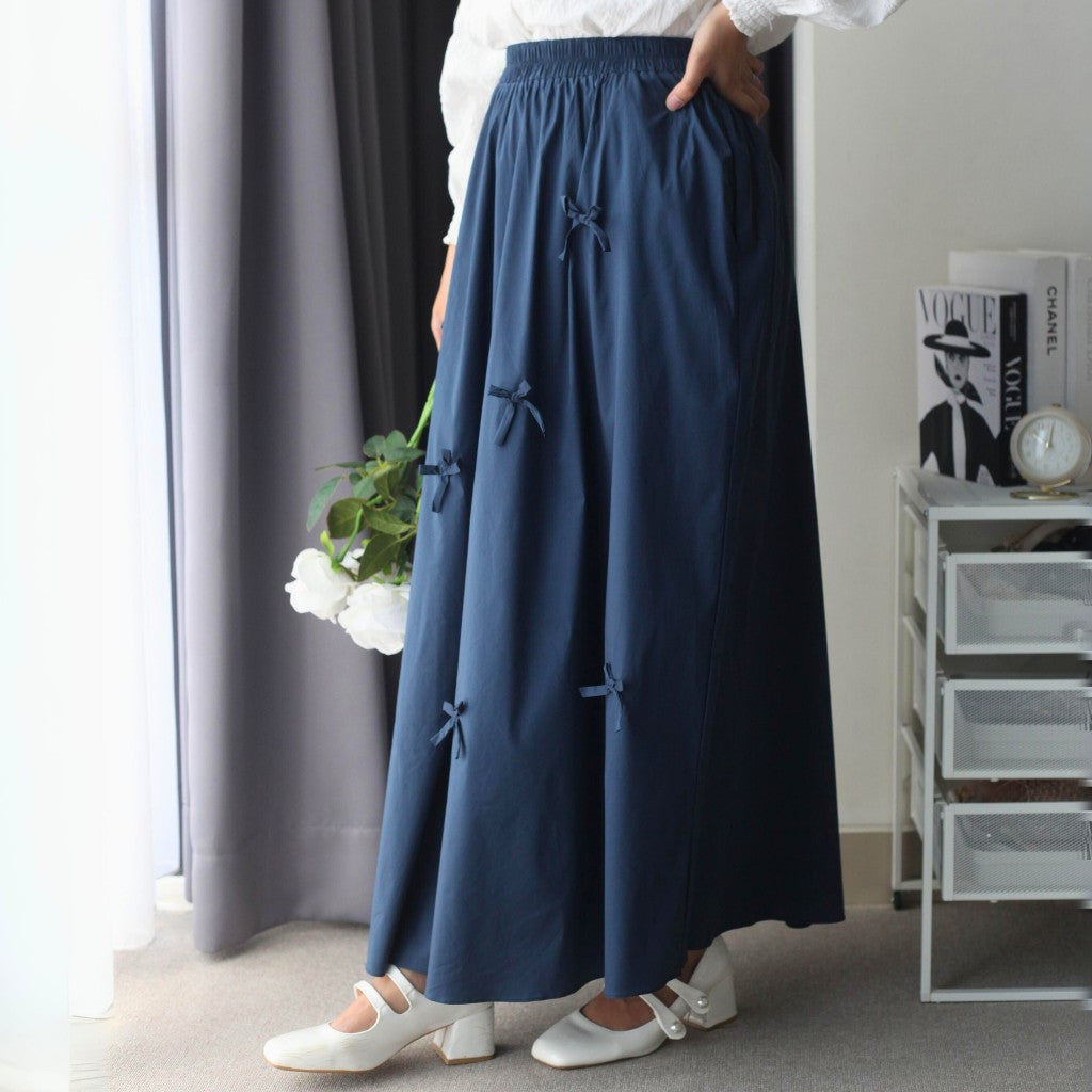 Eclemix Yuzu Skirt | Rok Wanita A Line Polos Pita Coquette | Rok Pita