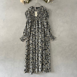 Image of Eclemix Dress Euna |Baju Wanita Vintage Motif Bunga