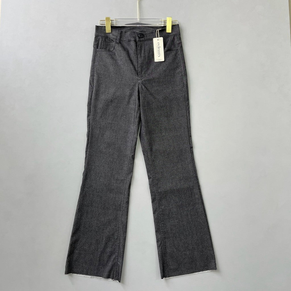 Eclemix Pants Jiwon| Celana Panjang Wanita Highwaist Cutbray Slim Fit