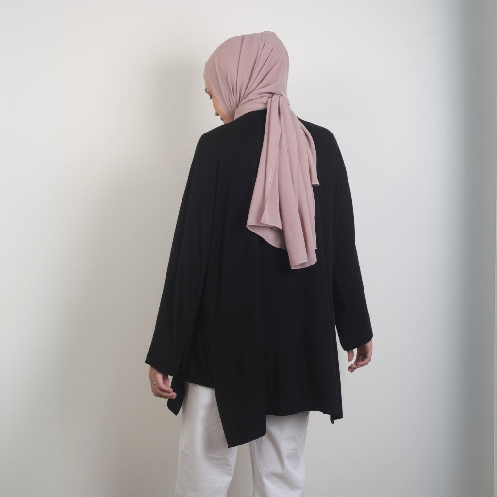 Eclemix Top Casia | Atasan Wanita Kaos Lengan Panjang Daily Basic Loose