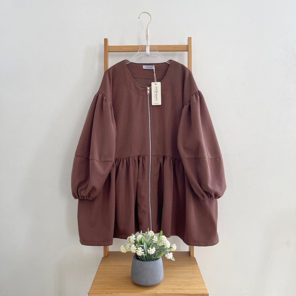 Eclemix Jacket Jessi | Atasan Wanita Jaket Panjang