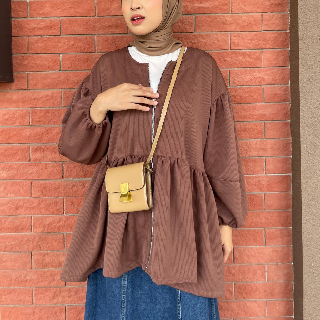 Eclemix Jacket Jessi | Atasan Wanita Jaket Panjang