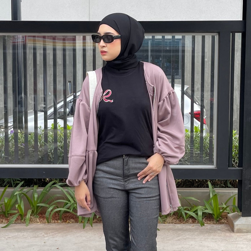 Eclemix Jacket Jessi | Atasan Wanita Jaket Panjang