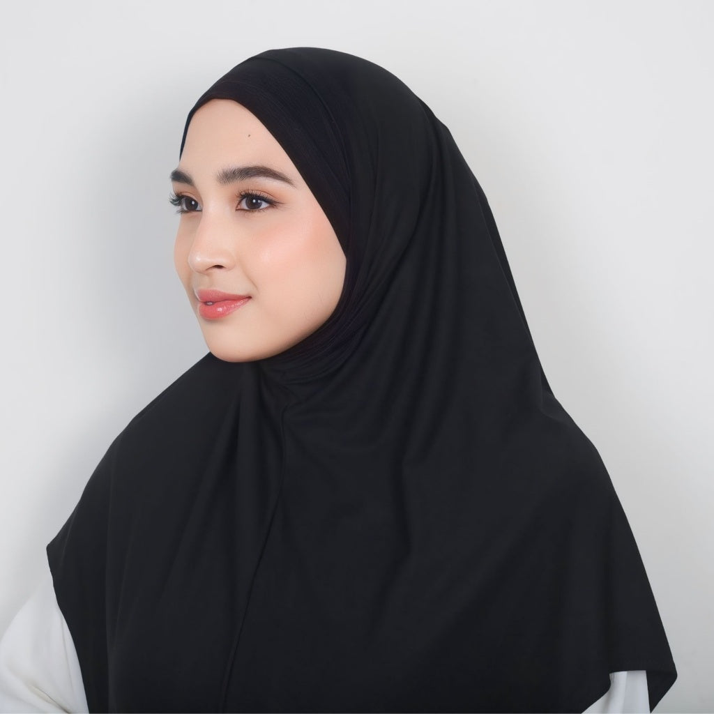 Image of Eclemix Jia Hijab Bergo Instan Tali