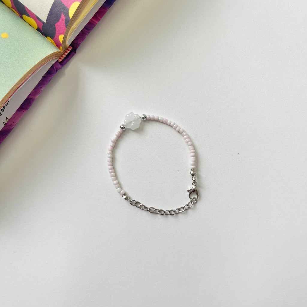 Eclemix Lucky Clover Bracelet Accessories | Manik Gelang Daun Semanggi | Four Leaf Clover Charm Bracelet