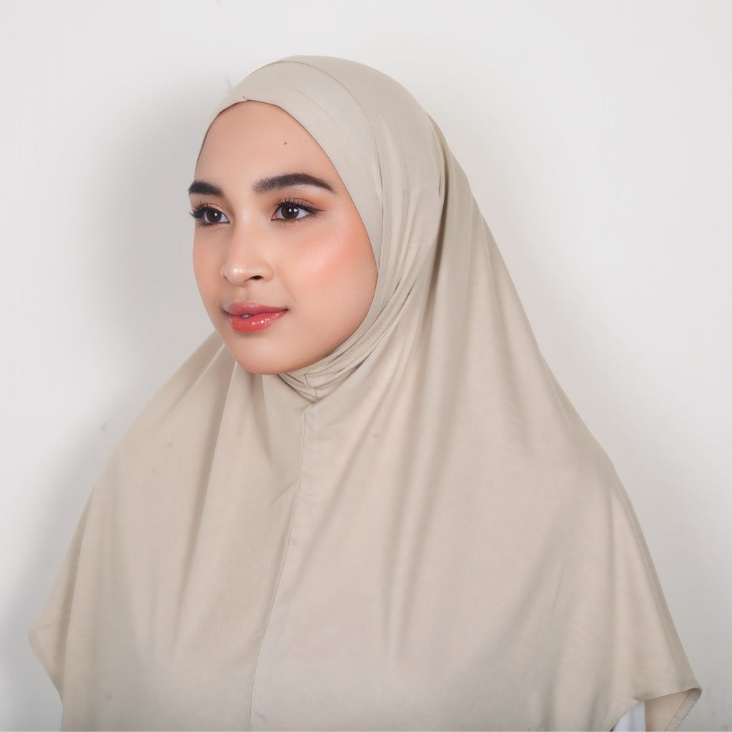 Eclemix Jia Hijab Bergo Instan Tali
