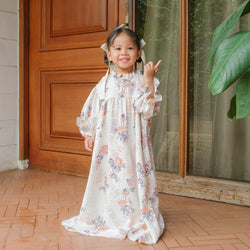 Image of Eclemix Dress Kids Siana Exclusive Printing | Dress Anak Perempuan Motif Printing Etnik | Family Set