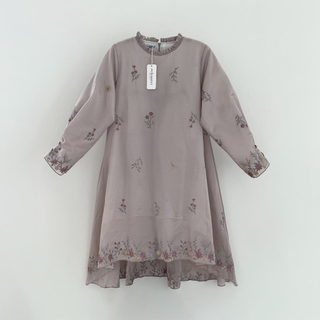 Image of Eclemix Tunic Rayyu | Atasan Wanita Motif Flower | Raya Collection