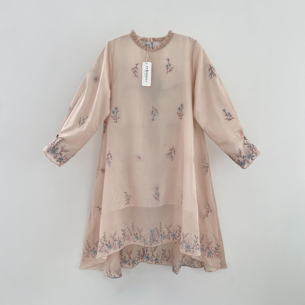 Image of Eclemix Tunic Rayyu | Atasan Wanita Motif Flower | Raya Collection