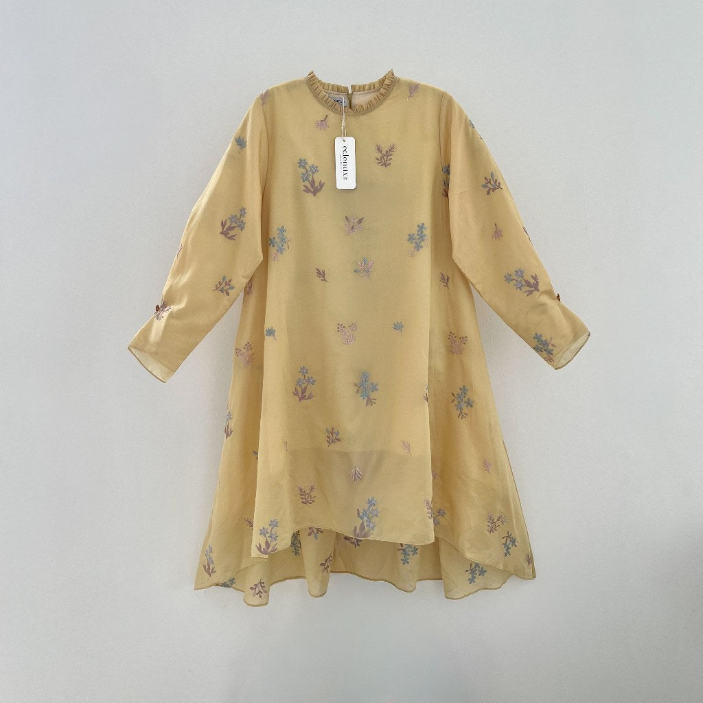 Image of Eclemix Tunic Rayyu | Atasan Wanita Motif Flower | Raya Collection