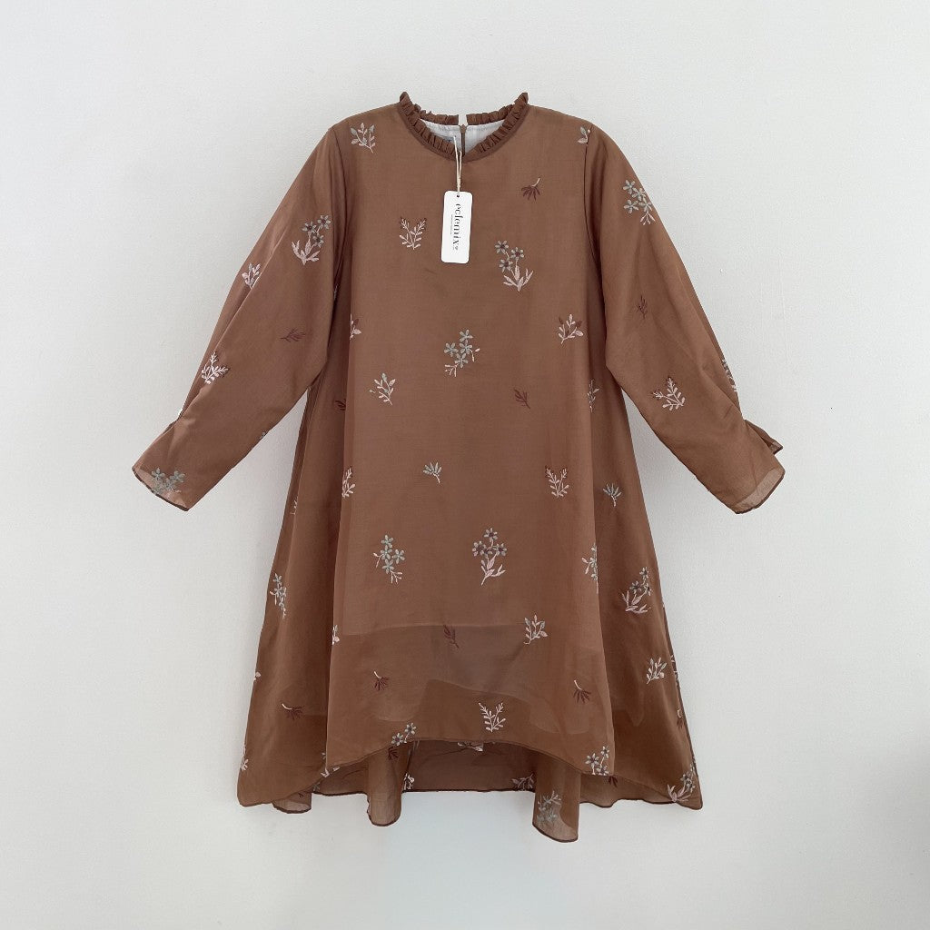 Image of Eclemix Tunic Rayyu | Atasan Wanita Motif Flower | Raya Collection