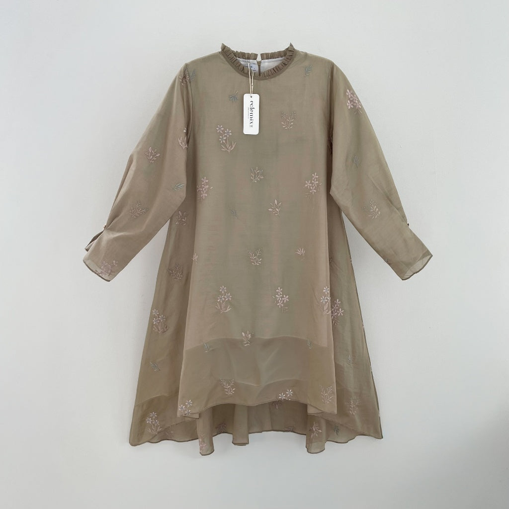 Image of Eclemix Tunic Rayyu | Atasan Wanita Motif Flower | Raya Collection