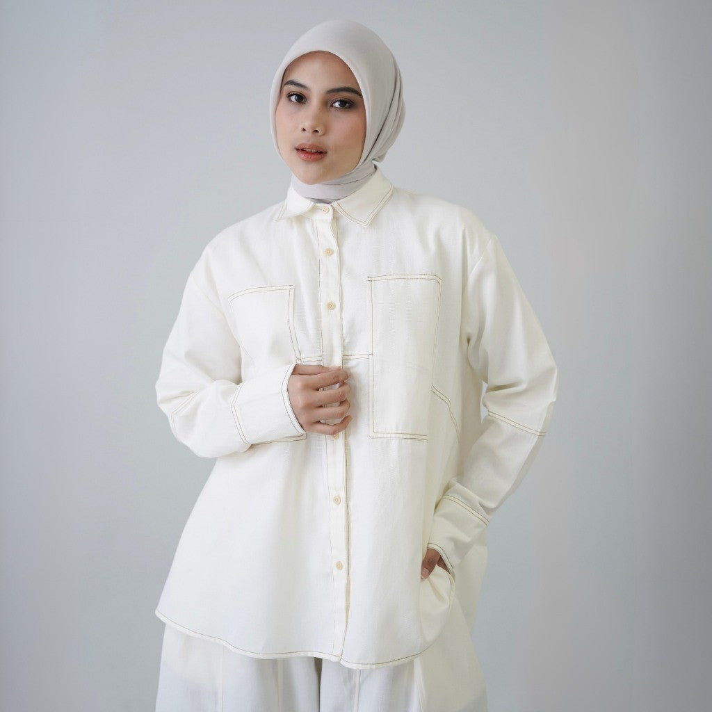 Image of Eclemix Zoe Shirt zoe shirt eclemix tampak samping